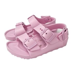 Birkenstock Kids Pink EVA Sandals Double Strap Ankle Strap Waterproof